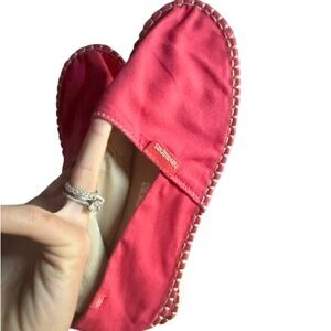Havaianas Coral Canvas Espadrilles